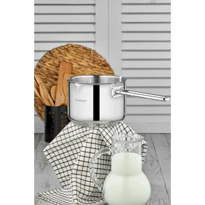 16 Cm Paslanmaz Çelik Kaçerol&Sütlük