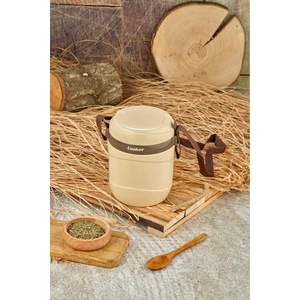 Lüx 1,2 Litre Çelik Hazneli 3'lü Yemek Termosu