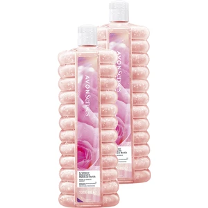 L'amour Sunrise Gül ve Kehribar Kokulu Banyo Köpüğü 1 lt İkili Set