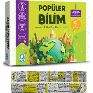 Popüler Bilim Coğrafya Dizisi 5 Kitap Set - Matematik Öğreten Ayraç