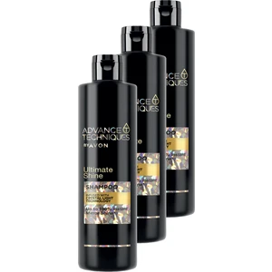 Advance Techniques Parlaklık Veren Şampuan 400 Ml. Üçlü Set