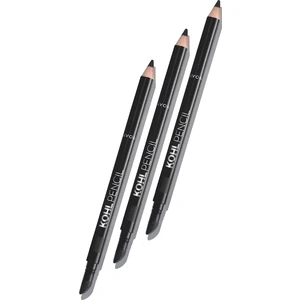 Kohl Sünger Uçlu Suya Dayanıklı Göz Kalemi True Black Üçlü Set