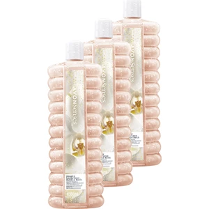 Simply Luxurious Beyaz Şeftali ve Vanilya Orkide Kokulu Banyo Köpüğü 1 Lt. Üçlü Set