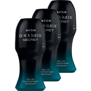 Black Suede Secret Erkek Rollon 50 Ml. Üçlü Set