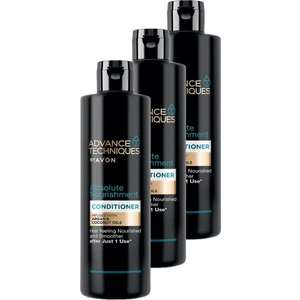 Advance Techniques Argan Yağı Içeren Besleyici Saç Kremi 250 Ml. Üçlü Set
