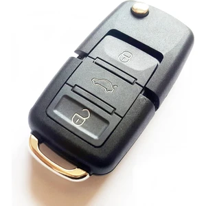 Skilit Samsun Oto Kilit Volkswagen Saet Skoda Tipli Akıllı Kumanda Kabı Anahtar Kabı Oto Anahtarlık Pil Yataksız