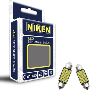 Sofit Beyaz Led Ampul Canbus 36mm 12V 27 Led