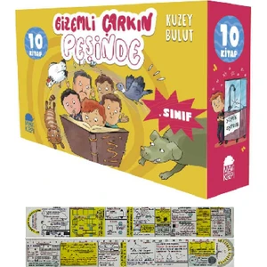 Gizemli Çarkın Peşinde 10 Kitap 3. Sınıf Seti - Matematik Öğreten Ayraç