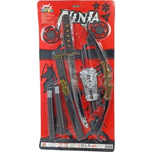 Oyuncak Ninja Samuray Kılıcı, Ok Yay ve Mınçıkası Samuray Kılıcı
