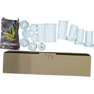 Havlupan Banyopan Radyatör Beyaz Duvara Montaj Seti Ayağı