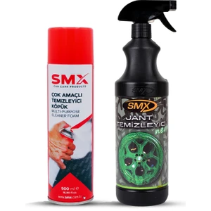 Çok Amaçlı Temizleyici Köpük Sprey 500 ml ve Neon Jant Temizleyici 1 Lt