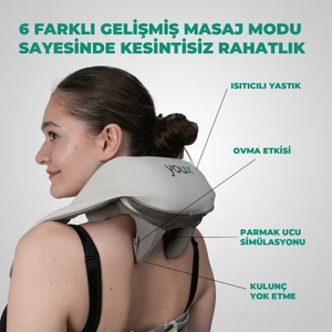 Magic İnsan Eli Yoğurma Hisli Ovmalı Isıtmalı Masaj Aleti Şarjlı