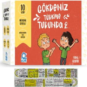 Gökdeniz Türkiye Turunda 10 Kitap 2. Sınıf Okuma Seti - Matematik Öğreten Ayraç