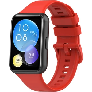 Huawei Watch Fit 2 Uyumlu Spor Yumuşak Silikon Kordon