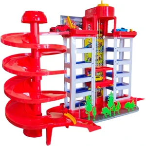 Oyuncak Racer 3 Asansörlü Garaj Seti Spr-55