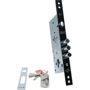 Kale Kilit 252R0000123 -Monoblok  Çelik Kapı Kilidi  SN68MM Barelli 3 anahtarlı