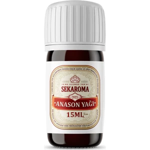 Sek Aroma Anason Yağı 15 ml (5 Lt Uyumlu)