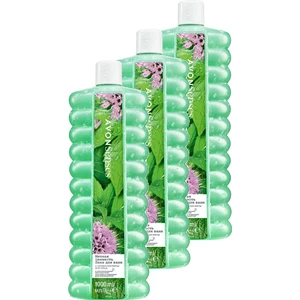 Senses Water Mint Nane ve Salatalık Kokulu Banyo Köpüğü 1 Lt. Üçlü Set