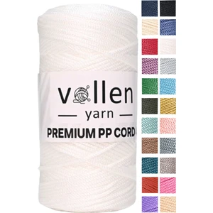 Vollen Yarn Premium Polyester Makrome Ipi  2mm ,makrome Ip,makrame,supla,çanta IPI,LACIVERT,200GR,230M