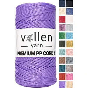Vollen Yarn Premium Polyester Makrome Ipi  2mm ,makrome Ip,makrame,supla,çanta IPI,LACIVERT,200GR,230M