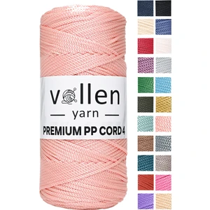 Vollen Yarn Premium Polyester Makrome Ipi  2mm ,makrome Ip,makrame,supla,çanta IPI,LACIVERT,200GR,230M
