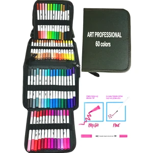 Art Proffesional Çift Taraflı Marker Set Brushpen  ve 0.4 mm Teknik Uç
