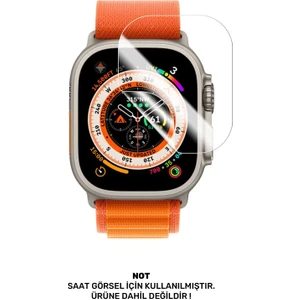 Apple Watch Ultra 49MM Uyumlu Nano Cam Ekran Koruyucu (2 Adet)