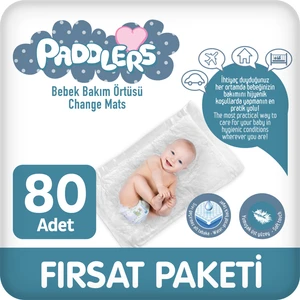 8X10 80 Adet Bebek Bakım Örtüsü  (60X60 Boyutunda)
