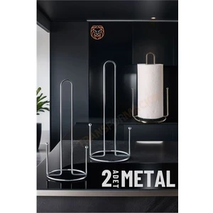 Kağıt Havlu Tutucu Metal 2 Adet 719902