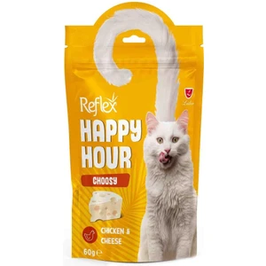 Happy Hour Tavuklu Peynirli Kedi Ödül Maması 60 gr