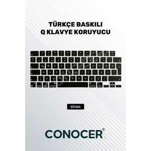 Macbook Air 2022 13.6 Inc M2 A2681 Uyumlu Türkçe Q Klavye Slim Klavye Koruyucu