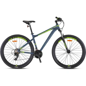 Xc 100 - 27.5 Mtb - 18' - 21 Vites - V.b. - Mat Gri-Gri/neon Sarı