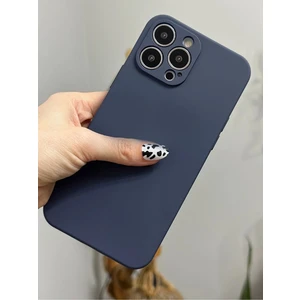 iPhone 15 Pro Max Uyumlu Kamera Korumalı Soft Dokulu Renkli Yumuşak Silikon Kılıf