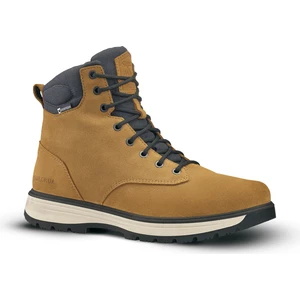 Quechua Erkek Su Geçirmez Outdoor Deri Kar Botu - Taba Rengi - SH500 High