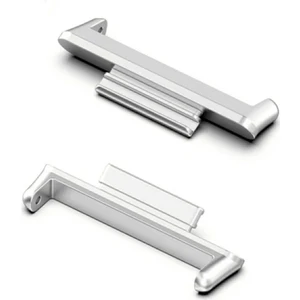 Huawei Watch Fit 2 Için 20 mm Kordon Dönüştürücü Çelik Aparat Gümüş