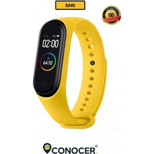 Xiaomi Mi Band 3 ve 4 Uyumlu [yüksek Kalite] Silikon Kordon