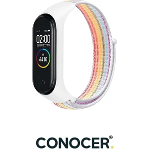 Xiaomi Mi Band 5/6/7 Uyumlu Hasır Dokuma Yüksek Kalite Kordon Kayış