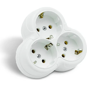 Üçlü Buket Toprkalı Fiş Priz