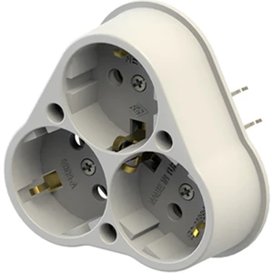 Üçlü Sıva Altı Topraklı Priz