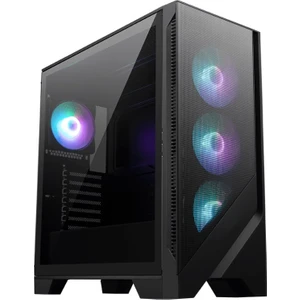 MAG FORGE 320R AIRFLOW Temperli Cam 4x120mm ARGB Fan ATX Gaming Bilgisayar Kasası