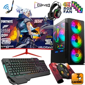 Icaris X17 Ryzen 5 3600 32GB 512GB Nvme M.2 SSD RTX3060 12GB 23.8" 165Hz Oyuncu Masaüstü Bilgisayar