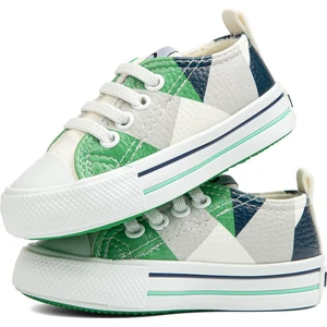 BN-30795-  Lacivert Yesil - Çocuk Spor Ayakkabı