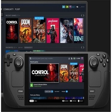 Steam Deck OLED Oyun Konsolu 512GB HDR Ekran 4K Destekli Fiyatı