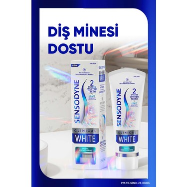 Sensodyne Klinik Beyazlık Güçlü Diş Minesi Diş Macunu 75 ml Fiyatı