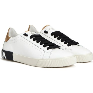 Dolce & Gabbana Portofino Vintage Calfskin Sneakers Fiyatı