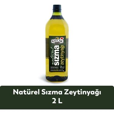 Kavlak Naturel Sızma Soğuk Sıkım Zeytinyağı 2 Lt Pet