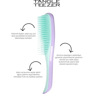 Tangle Teezer Wet Detangler Lilac Mint - Saç