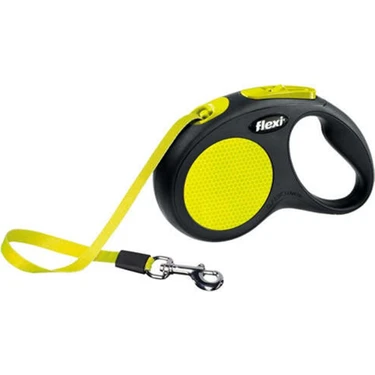 Flexi Neon Otomatik Şerit Tasma Large 5 Mt 50