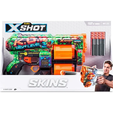 Zuru- X-Shot Skins Dread Apocalypse Blaster With 12 Dart Fiyatı