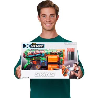 Zuru- X-Shot Skins Dread Apocalypse Blaster With 12 Dart Fiyatı